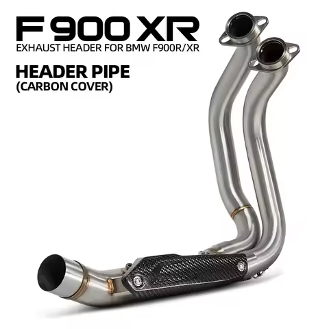 Motorcycle Exhaust Modify Header Tube For F900 F900R F900XR 2020-2024 Escape Racing Kit Manifold Com