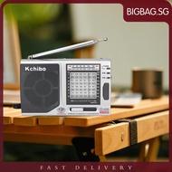 [bigbag.sg] KK-9803 Full 10 Band Radio FM/MW/SW1-8 Portable Radio AM FM Radio for Elder