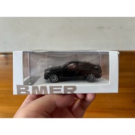 BMER BMER X6M Thunder Version Bright Black Alloy Car Model Track Class SUV