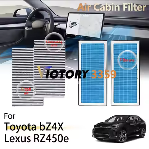 Cabin Air Filter For Toyota bZ4X 2022 Lexus RZ450e 2023 2024 2025 2026 Accessories Fragrance Cleanin