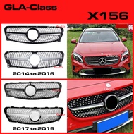 Mercedes GLA X156 Facelift Front Grille Grilles 2014 2015 2016 2017 2018 2019 Benz GLA Class