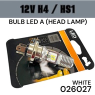 H4 HS1 LED HEAD LAMP BULB 12V COOL WHITE 6000 METOL FOR Y15ZR YSUKU EXCITER RS150 VF3I CT110 LC135 V