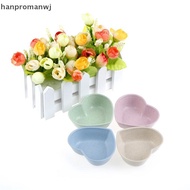 hanpromanwj heart shape fruit snack sauce bowl kids feed food container tableware dinner plates  Nic