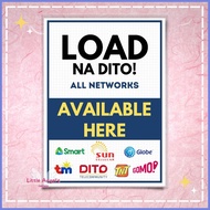 ☇◑ § ∆ LOAD NA DITO (A4 LAMINATED)