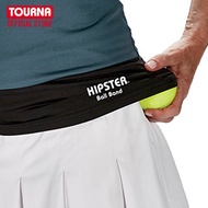 TOURNA Hipster Ball Band แถบผ้ายืดหยุ่น สำหรับเหน็บลูกเทนนิส สีดำ 1 ชิ้น  ส่งฟรี