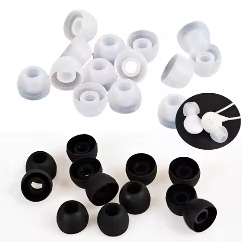 50Pcs Silicone Ear Tips, Ear Buds, Earphone Replacement Ear Pads Covers for Xiaomi Huawei Most In-ea