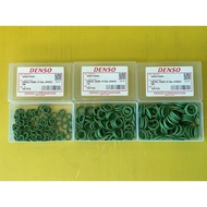 Rubber O-Ring, HNBR, R134a (3-box/set) Green Colour.