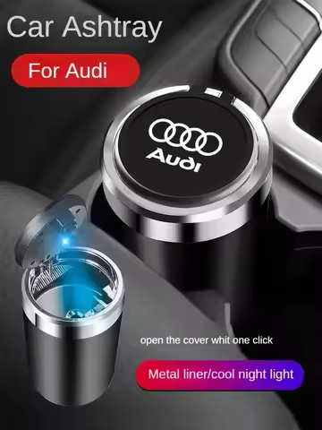 audi car ashtray accessories vehicles Car accessories novelty for audi a4 b6 b7 b9 a3 8l 8p 8v q3 a7