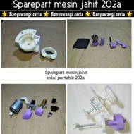 Termurah!! Sparepart Mesin Jahit Mini Portable 202 (Sparepart Skoci,