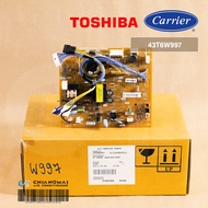 43T6W997 แผงวงจรแอร์ Carrier แผงบอร์ดแอร์แคเรียร์ บอร์ดคอยล์เย็น รุ่น 42TVAB018 อะไหล่แอร์ ของแท้ศูน