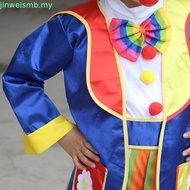 Big Top Fun Rainbow Circus Clown Girl Costume Tutu Dress Child Kids 4-6Y 6-8Y 8-10Y Halloween Party 