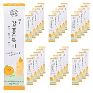 Korea Jeju Mandarin Chewy Snack Tangerine Jjonddeogi  375g 2 Packs