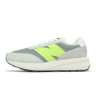 New Balance Casual Shoes 370 Men's Women's Gray Green Retro Stitching Suede NB [ACS] U370DA-D