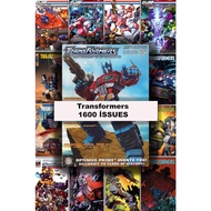 Transformers: Complete Comic Collection PDF Digital Download Vintage & Modern