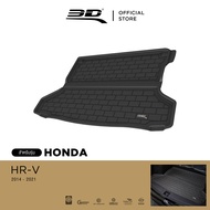 3D Mats ถาดท้ายรถยนต์ HONDA HRV 2021-2025 e:HEV พรมกันลื่น พรมกันนํ้า พรมรถยนต์