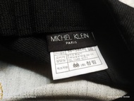 Topi MICHEL KLEIN PARIS Breathable Hitam Kuning