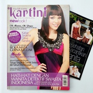 Majalah Kartini cover Dewi Sandra 2009 bonus booklet