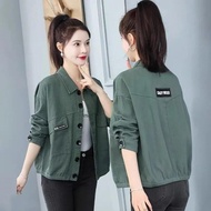 autumn jacket woman jacket woman winter jacket woman Ladies Casual Long-Sleeve Denim Jacket - Perfec