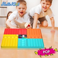 HelloKimi Pop it Fidget Toy Big Size Push Pop Chess Board jumbo Bubble with Dice Sensory Autism Spec