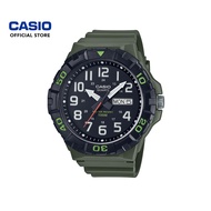 Casio General MRW-210H-3AV Army Green Resin Band Men Watch
