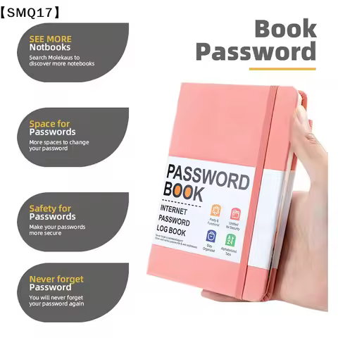Password Keeper Book Computer Password Organizer Book With Alphabetical Tabs Pocket Address Log Note