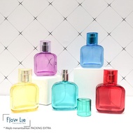 30ml Color Square Perfume Bottle Refillable Glass Perfume Bottle