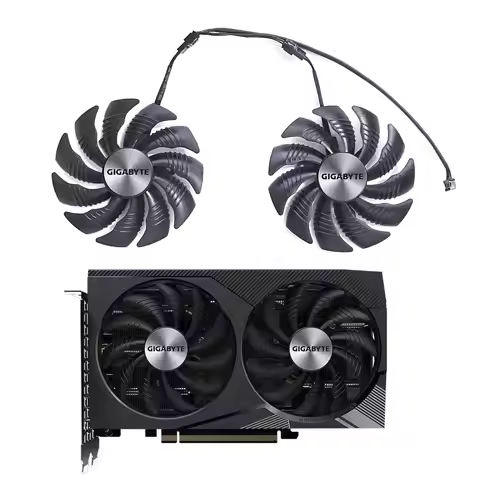 2 FAN New 4PIN 85MM T129215SU RTX 3060TI GPU fan suitable for Gigabyte GeForce RTX 3060 Ti WINDFORCE