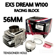 LEO BLOCK EX5 DREAM EX5 CLASS RACING BLOCK 53MM 56MM TENSIONER HOLE BLOCK LEO EX5