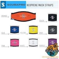 SCUBAPRO  Neoprene Mask Strap Cover - ผ้าเนื้อนุ่ม สีสวย ใส่สบาย
