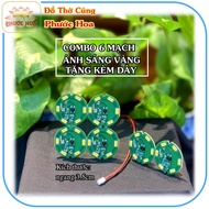 (Combo 2-4-6 circuits - Free pin wire for each circuit) Replacement LED Circuit for Crystal Altar La