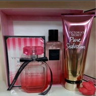 bombshell Victoria secret body mist perfume and lotion Free gift paper bag and box Victoria secret