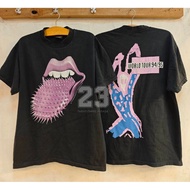 [23] World Tour Rolling Stone 94/95 Bio Washed vintage shirt Rock Band