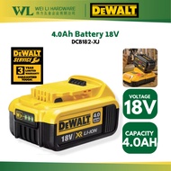 DEWALT  18V XR Li-ion Battery 4.0ah DCB182-XJ /DEWALT battery