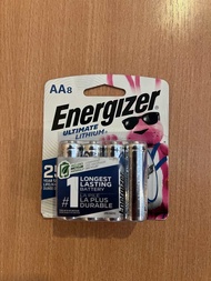Energizer Ultimate Lithium AA Batteries 8-Pack or 24-Pack Best Before 2042-2048 (New)