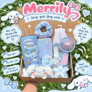Blue cinnamoroll gift set of 12 Piece for meaningful girls and girls.