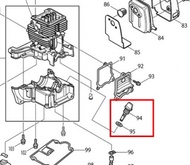 ก้านวัดน้ำมัน อะไหล่เครื่องตัดหญ้า Makita EBH340U