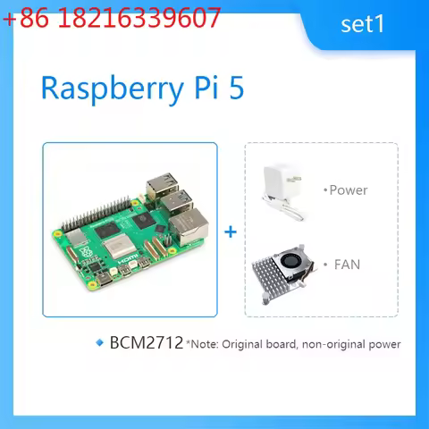 TAO Official Raspberry Pi 5 Cortex-A76 Linux SBC, 2GB / 4GB / 8GB / 16GB RAM, PCIe, Gigabit Ethernet
