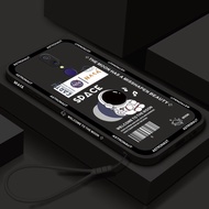 Casing OPPO F1s F5 F7 F9 F11 R9s R15 Pro Trendy Brand Astronaut Nasa Phone Case Soft TPU Shockproof Anti-drop Silicone Cover