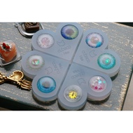 Blythe Small Cloth Eye Patch Silicone Mold Three-Dimensional Eye Pattern Eye diy Resin Epoxy cubeco 