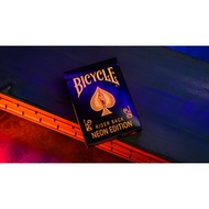 Bicycle Neon Solar-Orange Rider Back Playing Cards CARDSBIC_ORGNEON