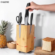 FAKEME Knives Block Kitchen Tool Organizer Knives Holder for Kitchen Counter Multifunctional for Che