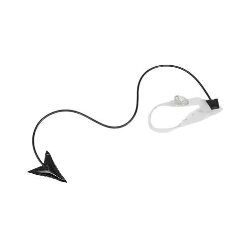 Bentable Halloween Costume Cosplay Props Furry 3D Bat-like Ears Transparent Belt DIY Devil's Sweethe