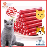 Cat Dog Treats Sausage Beef Stick Makanan Kucing Anjing Sosej Lembu HALAL Pet Snack Treats 牛肉味热狗狗猫湿粮