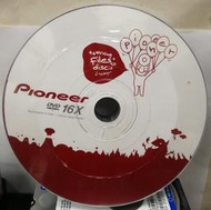 全新 PIONEER 先鋒 DVD-R 16X 燒錄光碟片 4.7GB 10入裝/無盒裸裝