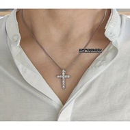 Cross Necklace Cross Necklace Cross Chain Necklace TITANIUM Cross Necklace Men Women SILVER Newest S