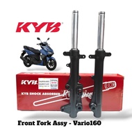 ORIGINAL KYB VARIO160 VARIO 160 FRONT FORK SET FRONT FORK SET ORI KAYABA VARIO160 BLACK DA3016/3017