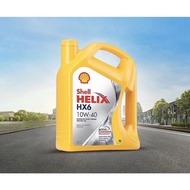 OLI SHELL HX6 10W40 | 4 Liter (Ori Shell 100%)