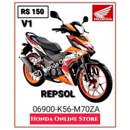 Cover Set Honda RS150 RS150R V1 REPSOL 100% Honda Original