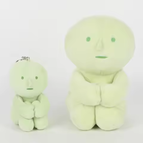 2025 New Anime Smiski Plush Cartoon Soft Stuffed Animal Plushies Cute Smiski Keychain Pendant Dolls 