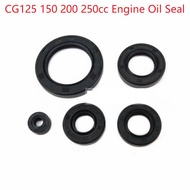 motorcycle cg 150cc 200cc 250cc 50cc engine oil seal 110cc 125cc zongshen loncin lifan 70cc 90cc dirt pit bike monkey ka